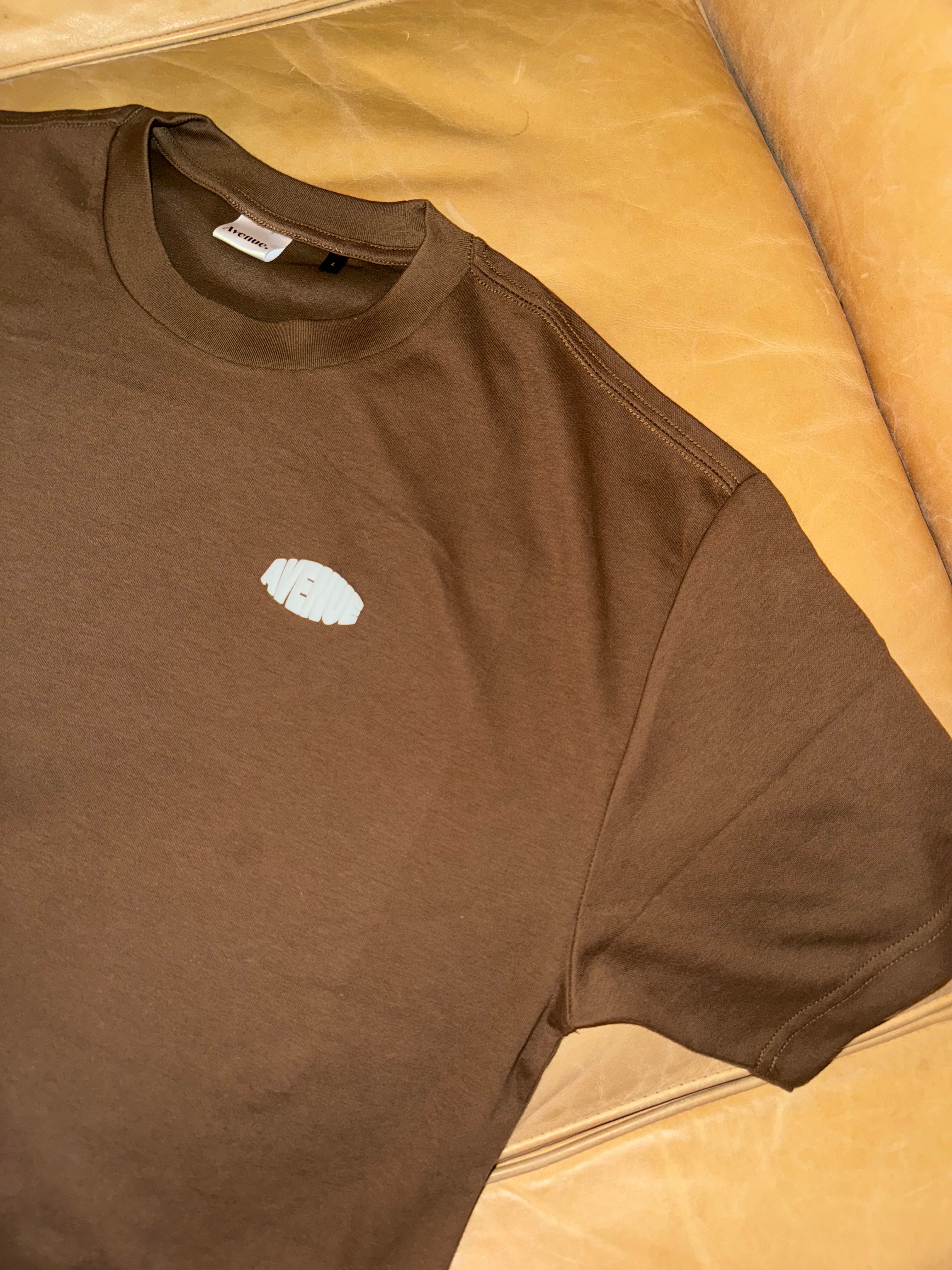 T-shirt Puff Brown