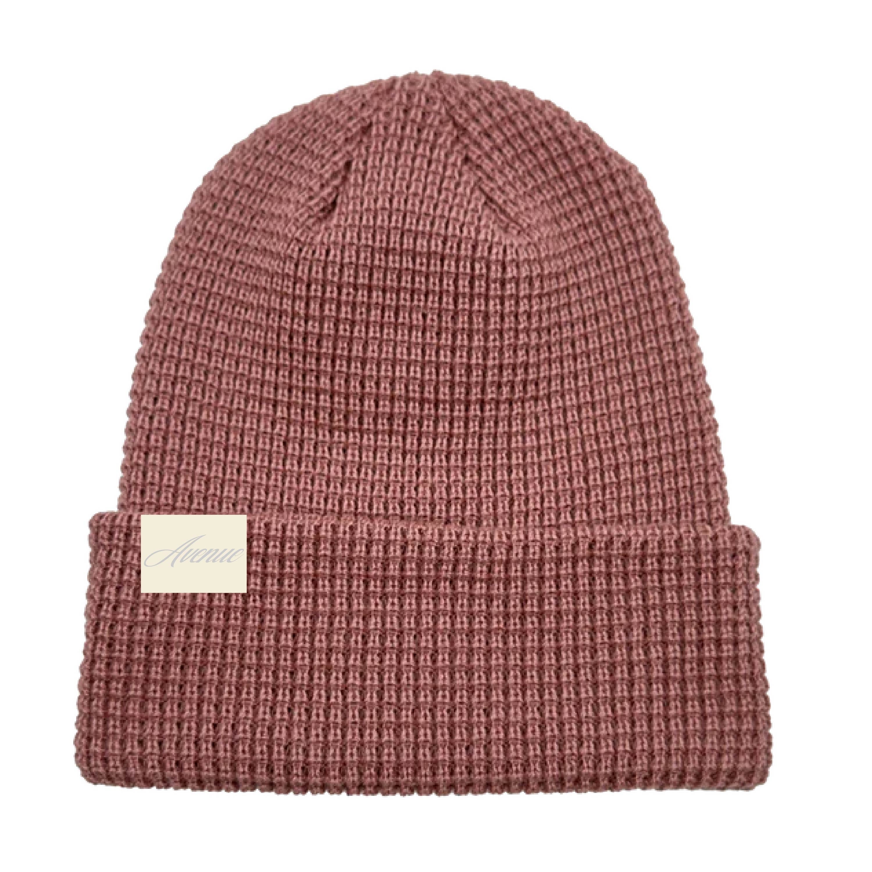 Tuque signature old rose